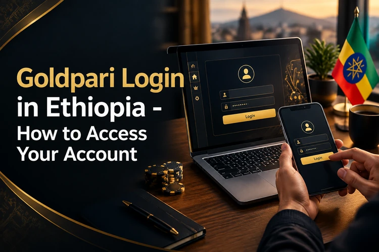Goldpari Login in Ethiopia - How to Access Your Account