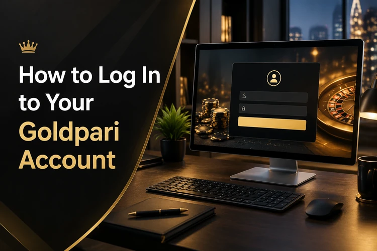 How to Log in to Your Goldpari Account